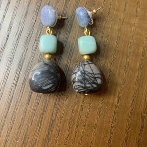 PRELOVED CYSTAL DROP EARRINGS